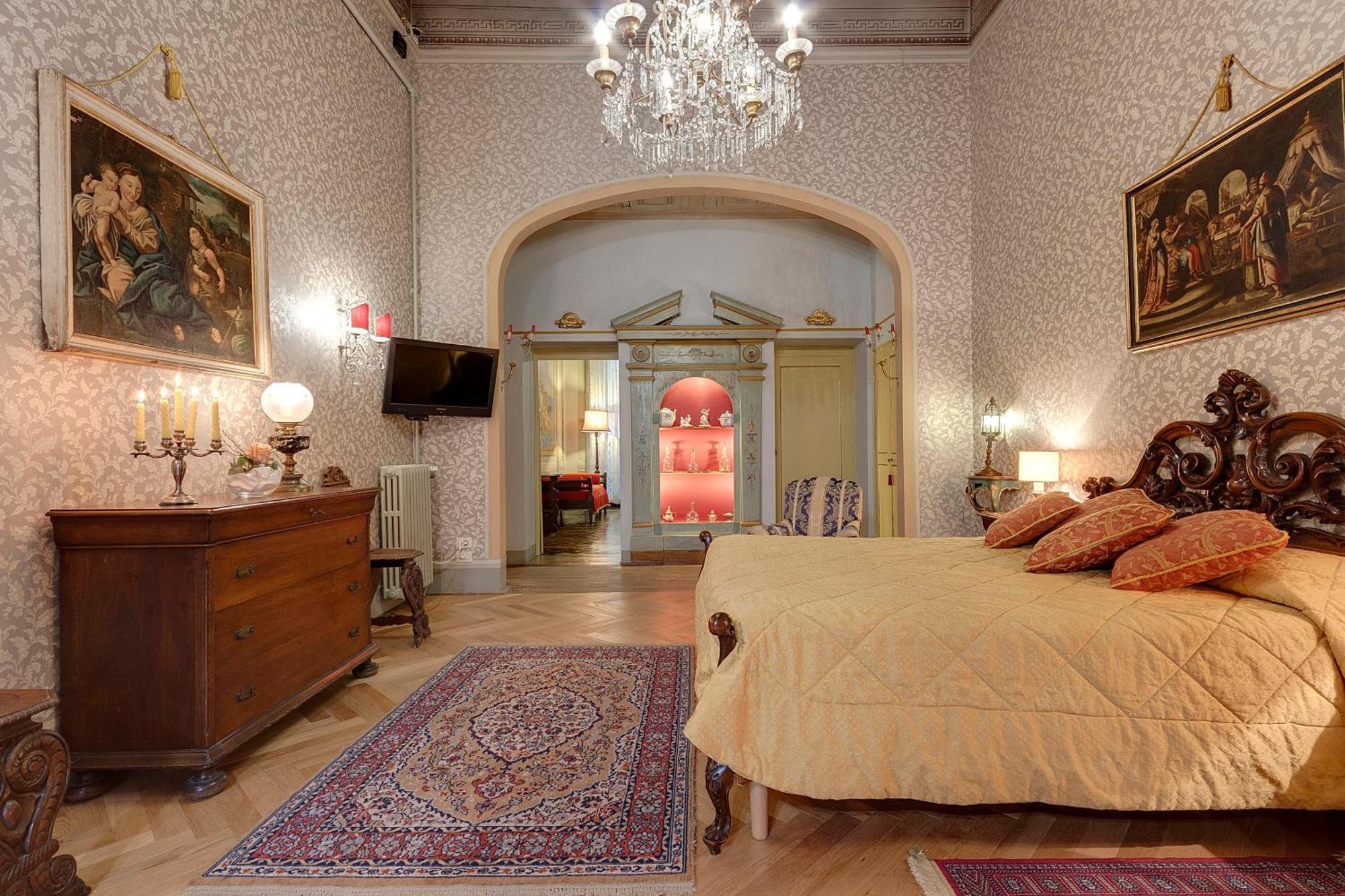 Palazzo Bucciolini Apartamento Florença Quarto foto